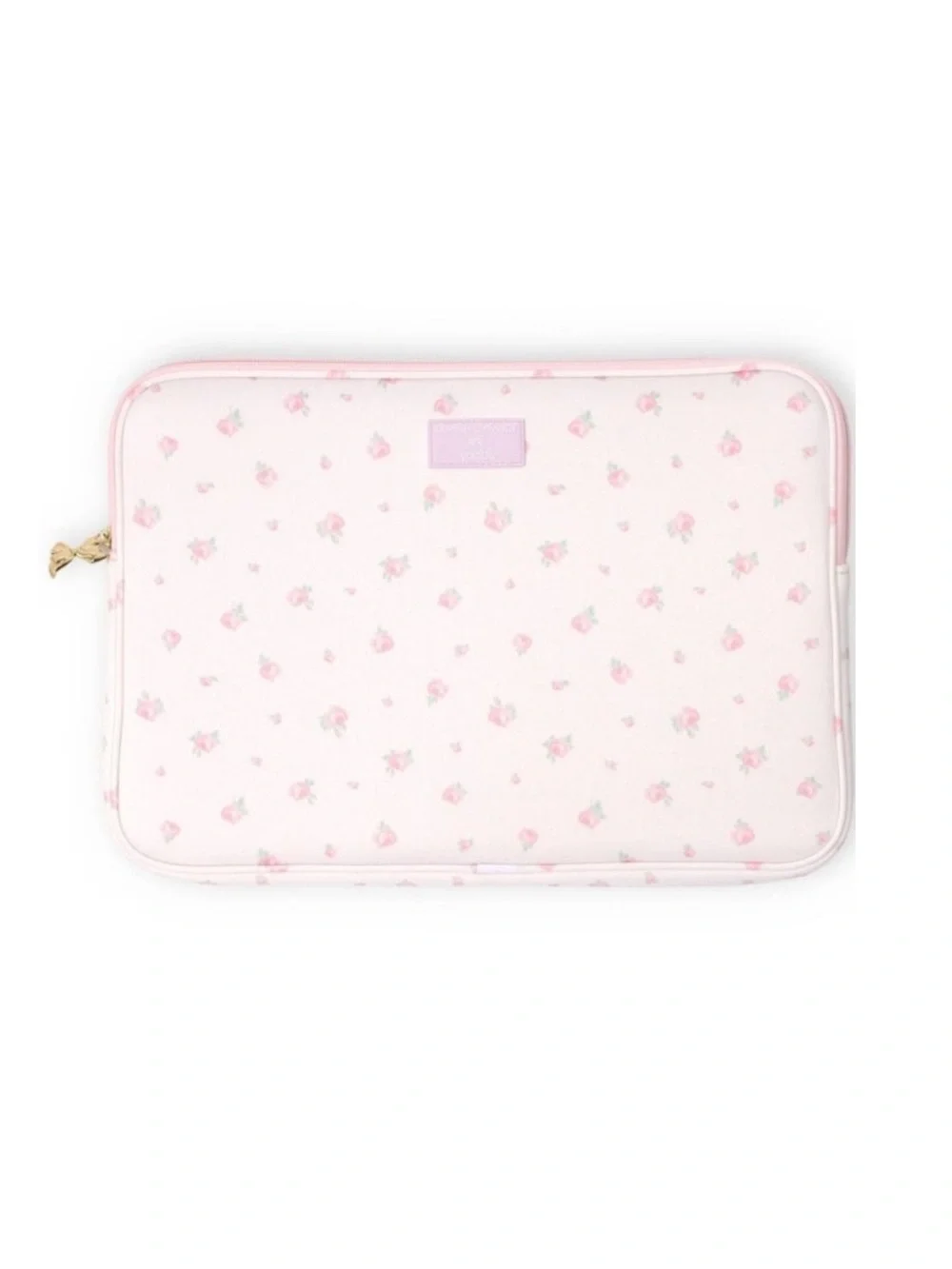 LoveShackFancy x Target - Yoobi Blooming Laptop Sleeve Strawberry Macaroon